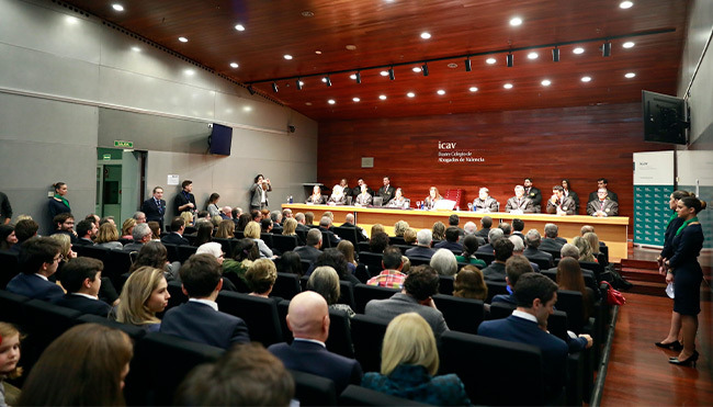 Toma de posesión del decano del Ilustre Colegio de Abogados de Valencia