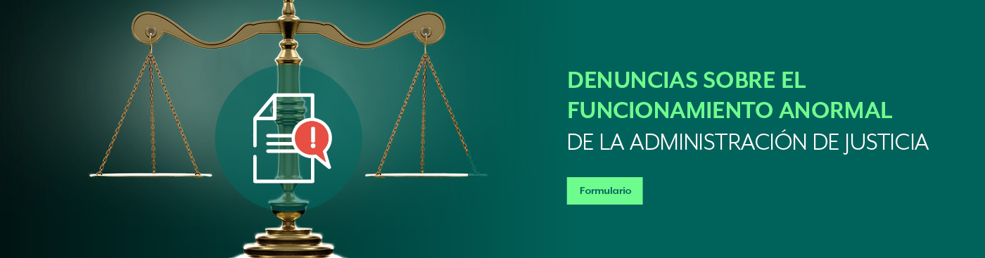 <p>Comunicación de incidencias huelgas y paros en la administración de justicia</p>
<p>&nbsp;</p>