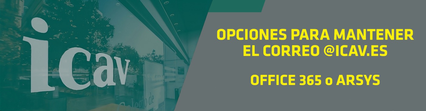 <p>Opciones correo electrónico</p>