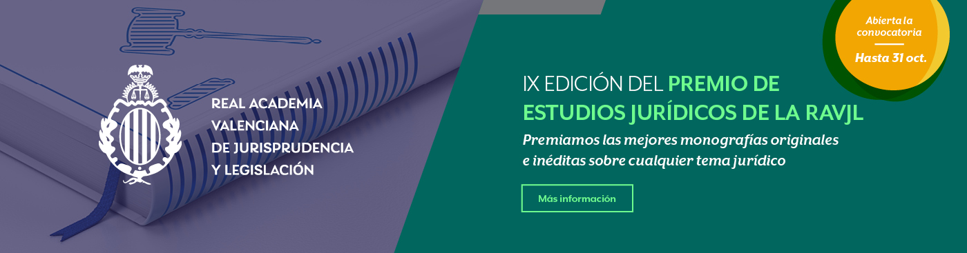 <p>Premio Estudios Jurídicos RAVJL</p>