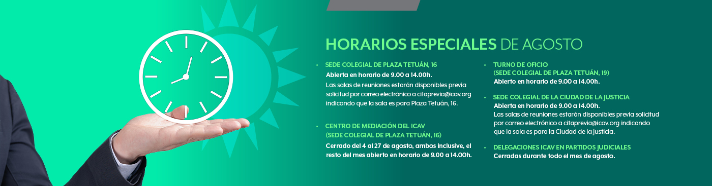 <p>Horarios ICAV Agosto 2025</p>
