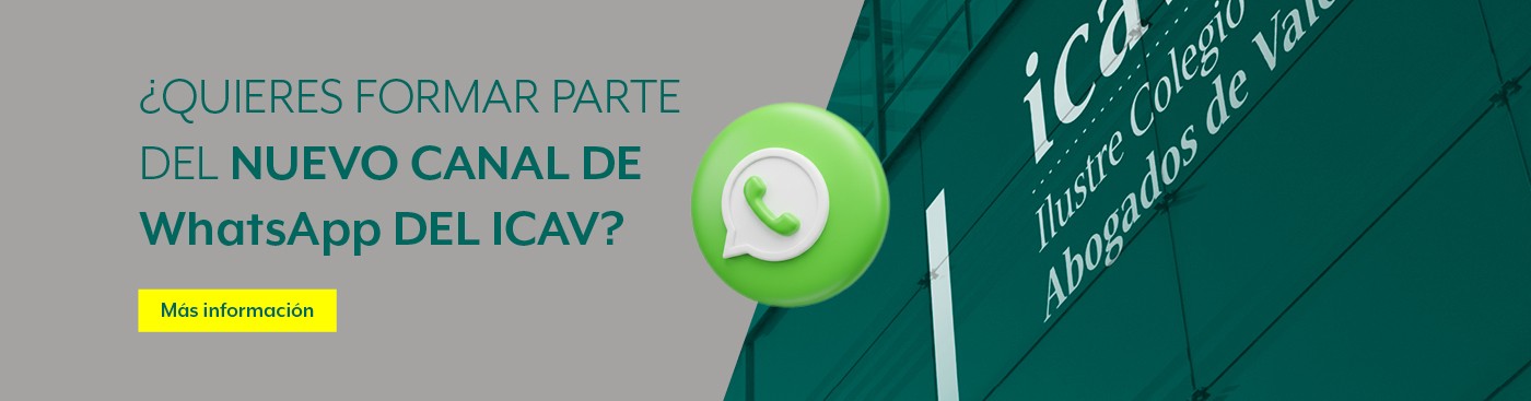 <p>Canal Oficial de WhatsApp del ICAV</p>
